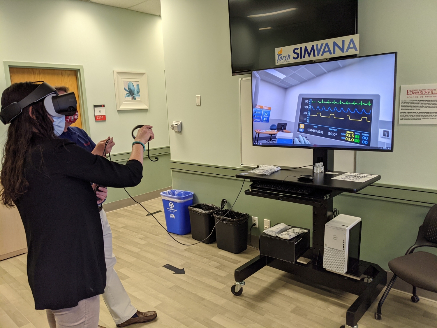 SIMVANA Install and Demo at Southern Illinois University Edwardsville