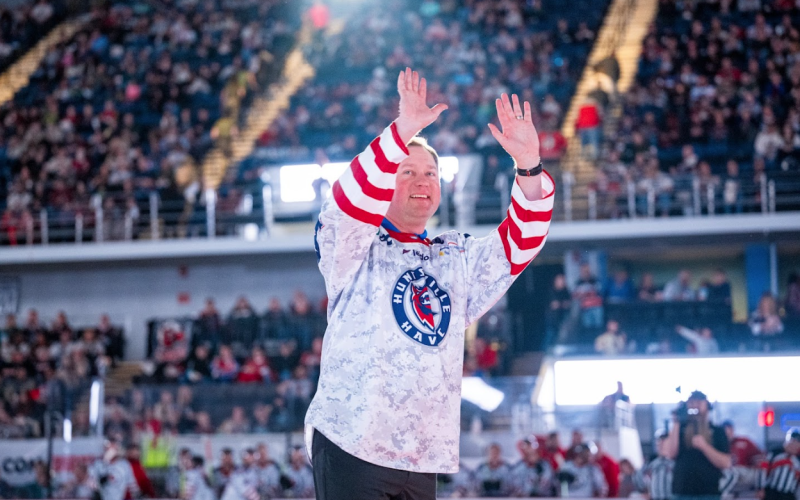 Torch Supports Huntsville Havoc's Military Appreciation Night